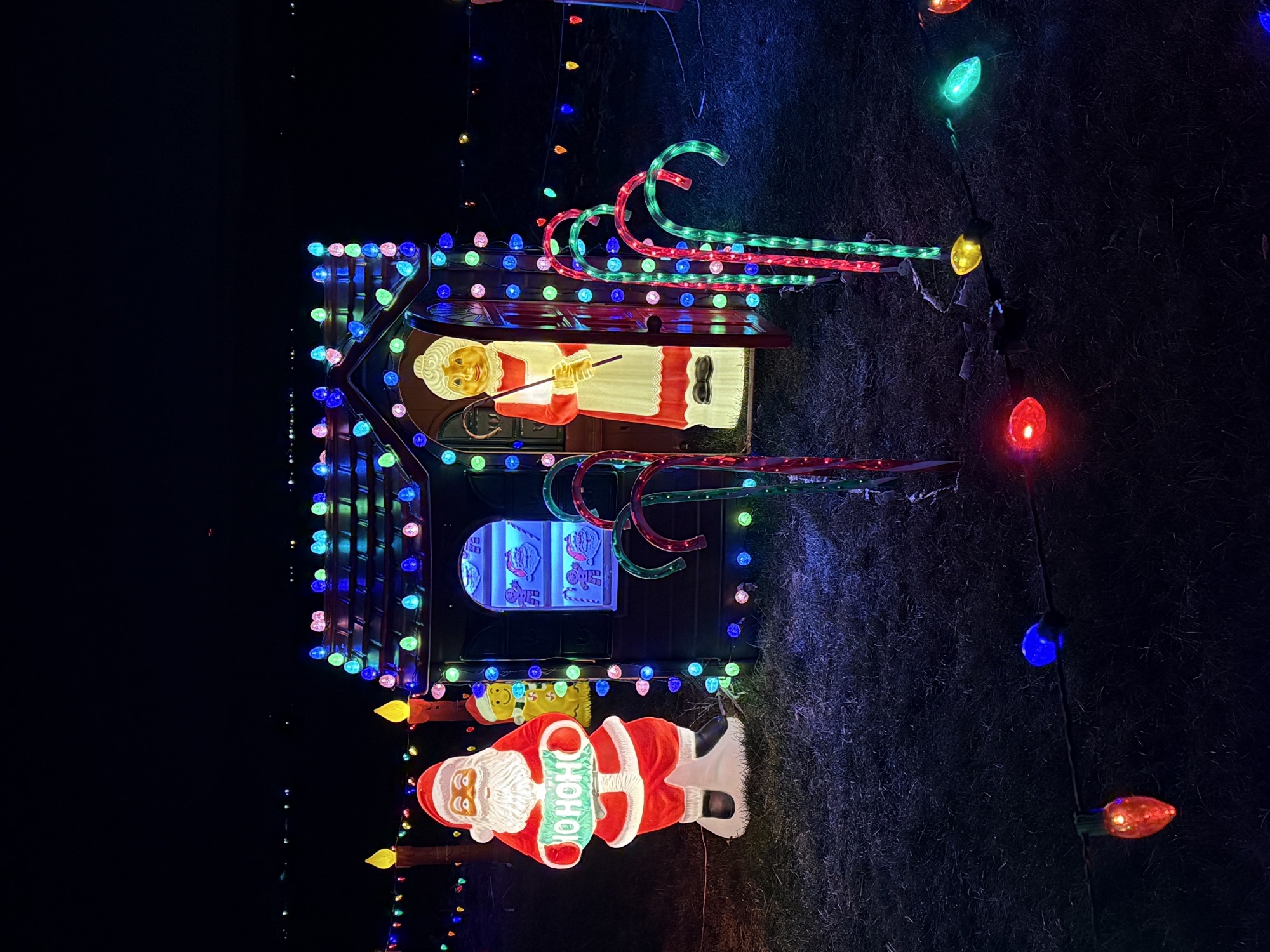 The Gillen Family Christmas Display, Christmas lights in Tuscola, IL (photo 4)