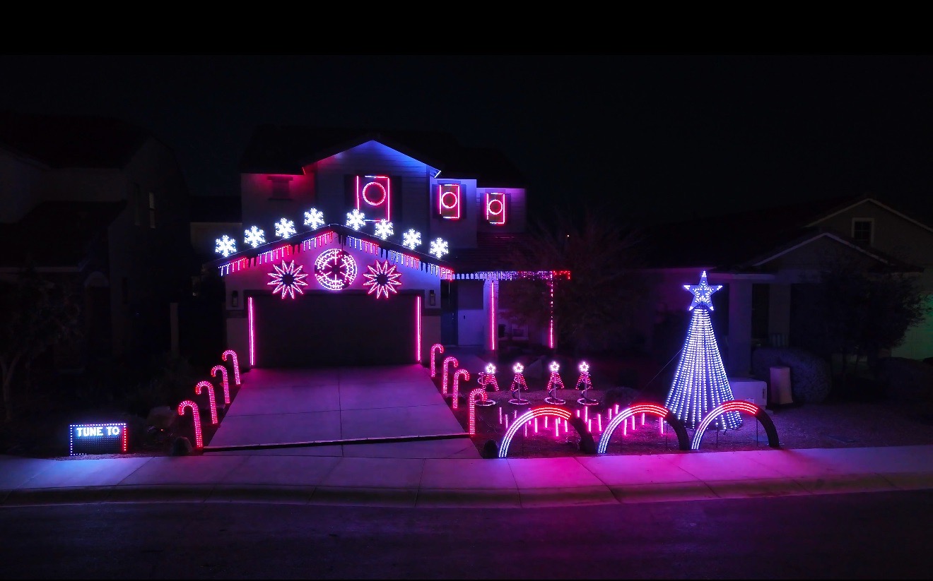 Showing Hoff Lights, Christmas lights in Sun City West, AZ (photo 1)