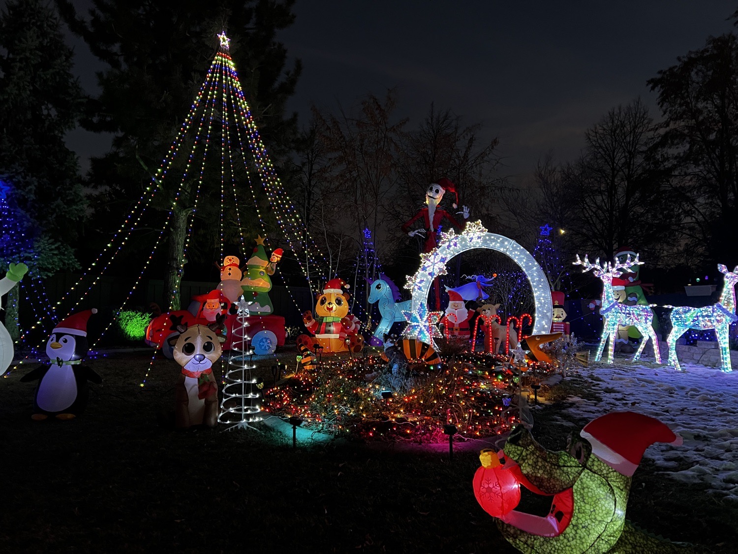 Halbeisen’s Nightmare Before X-mas, Christmas lights in Broomfield, CO (photo 3)