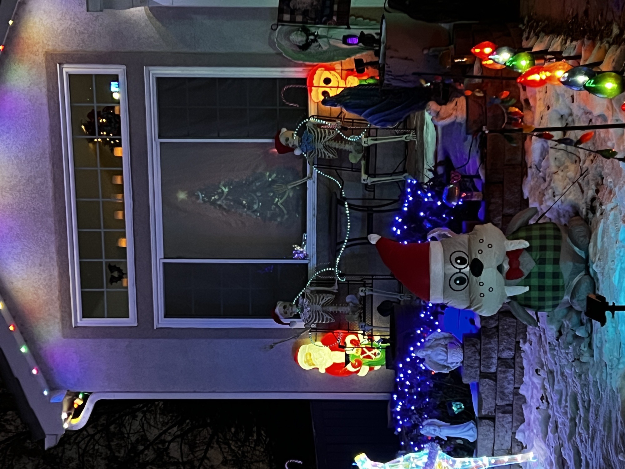Halbeisen’s Nightmare Before X-mas, Christmas lights in Broomfield, CO (photo 4)