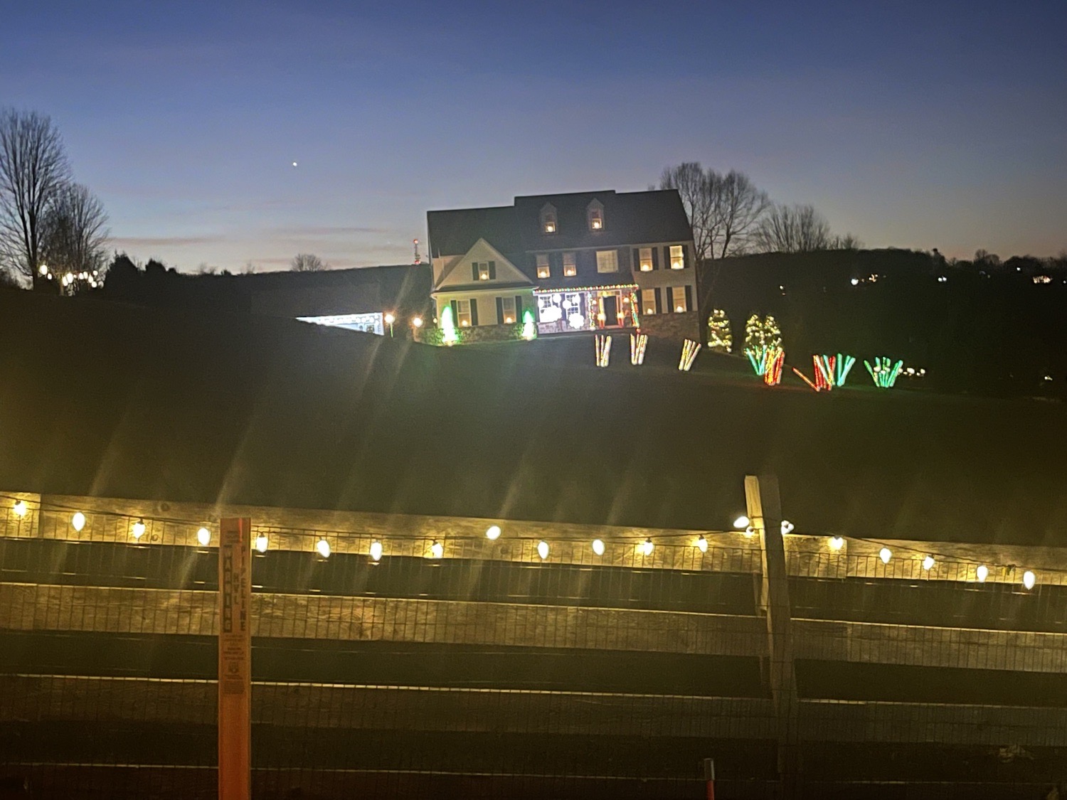 Yoder Road, Christmas lights in Elverson, PA (photo 1)