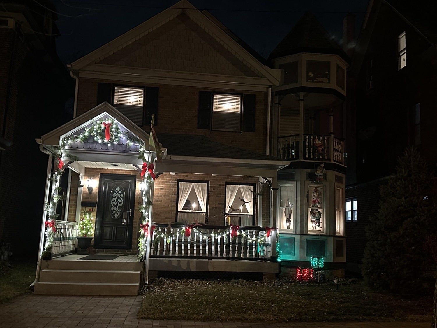 12 Days Of Christmas-9 Lords-a-Leaping, Christmas lights in Bristol, PA (photo 1)