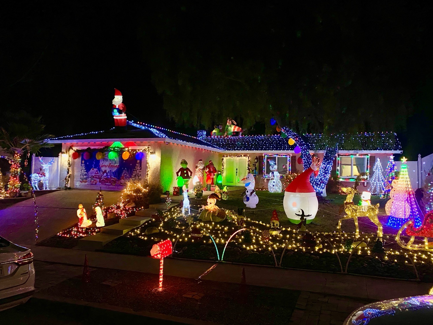 Winter Wonderland, Christmas lights in Oak View, CA (photo 1)