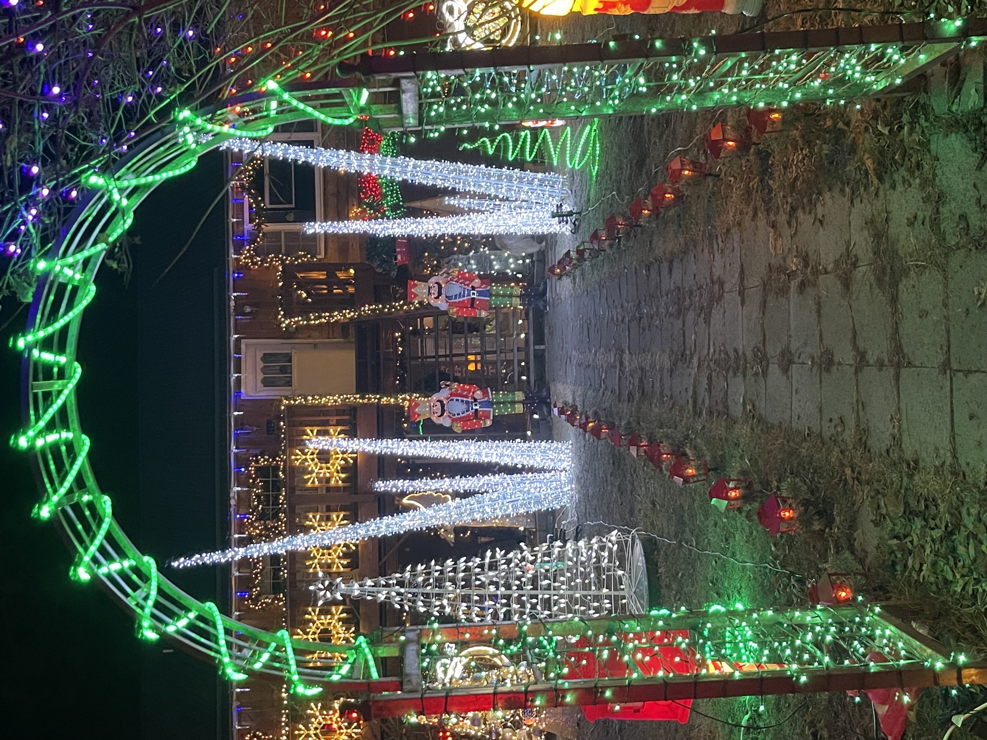 Hillside lights, Christmas lights in Stevensville, MT (photo 3)