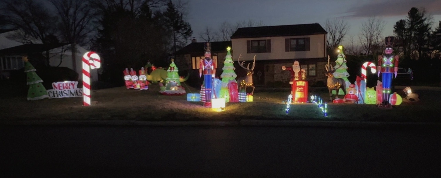 Santa’s Mailbox, Christmas lights in Southampton, PA (photo 2)