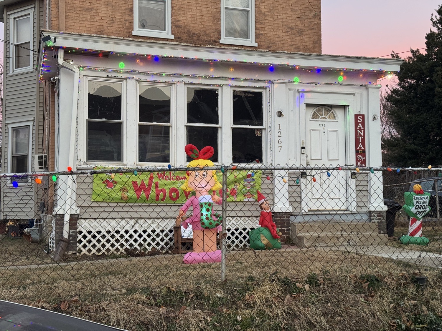 Merry Christmas Grinches!, Christmas lights in Crum lynne, PA (photo 3)