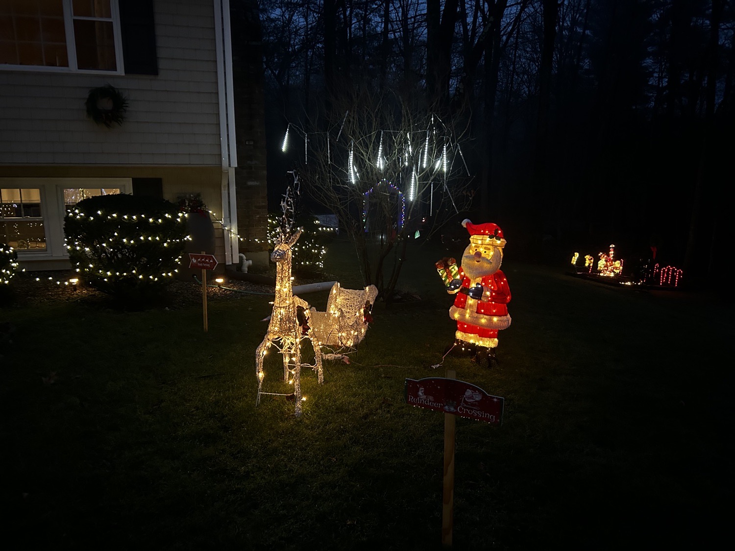 Traditional Christmas, Christmas lights in Rehoboth, MA (photo 2)