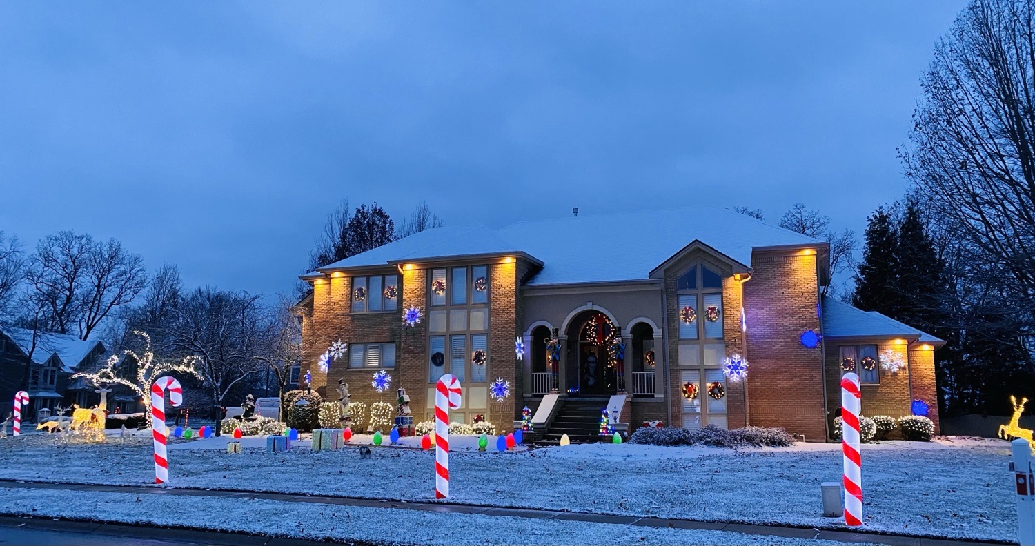 Winters Home, Christmas lights in Dayton, OH (photo 1)