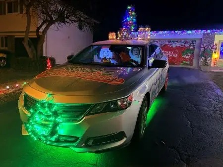 Jand Claus Magical Christmas Lane, Christmas lights in Elk Grove Village, IL (photo 1)