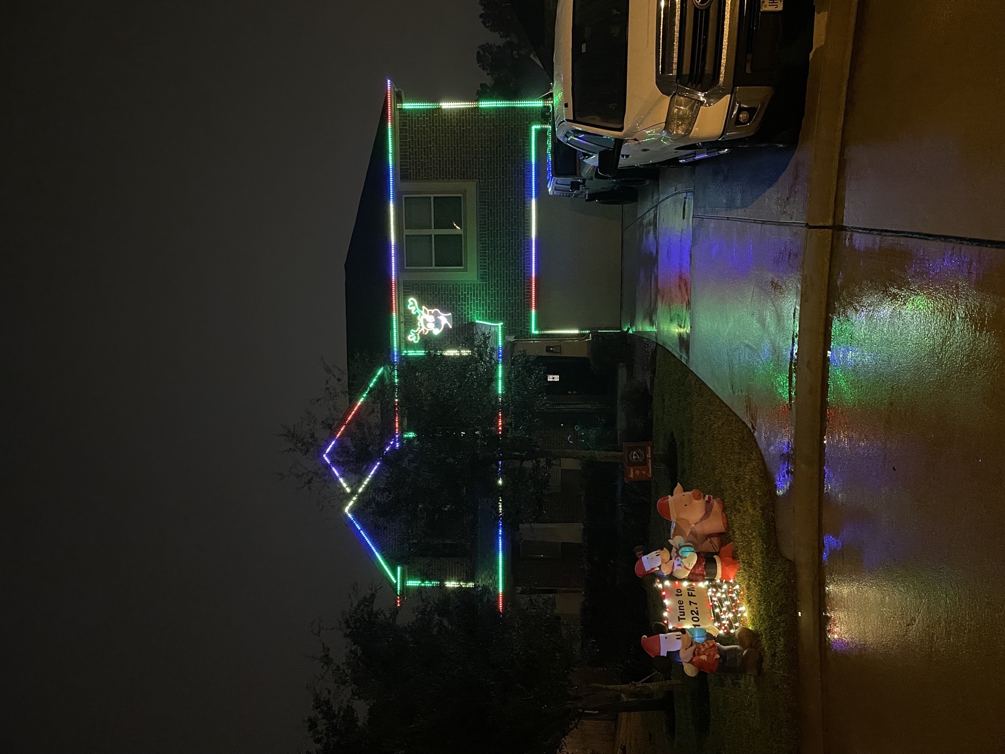 Lights on S Carson Cub, Christmas lights in Montgomery, TX (photo 1)