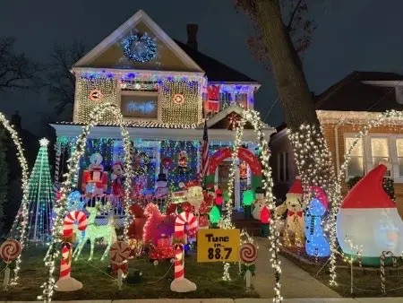 Vintage Light Show, Christmas lights in Oak Lawn, IL (photo 1)