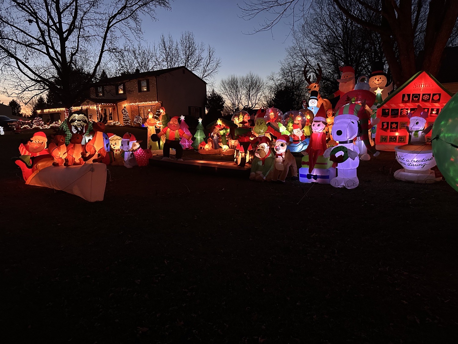 Inflatable Wonderland, Christmas lights in Warminster, PA (photo 1)