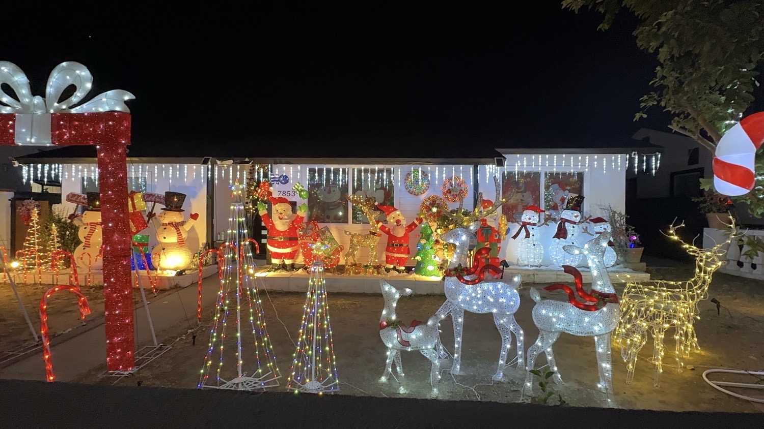 Northridge Christmas house, Christmas lights in Northridge, CA (photo 4)
