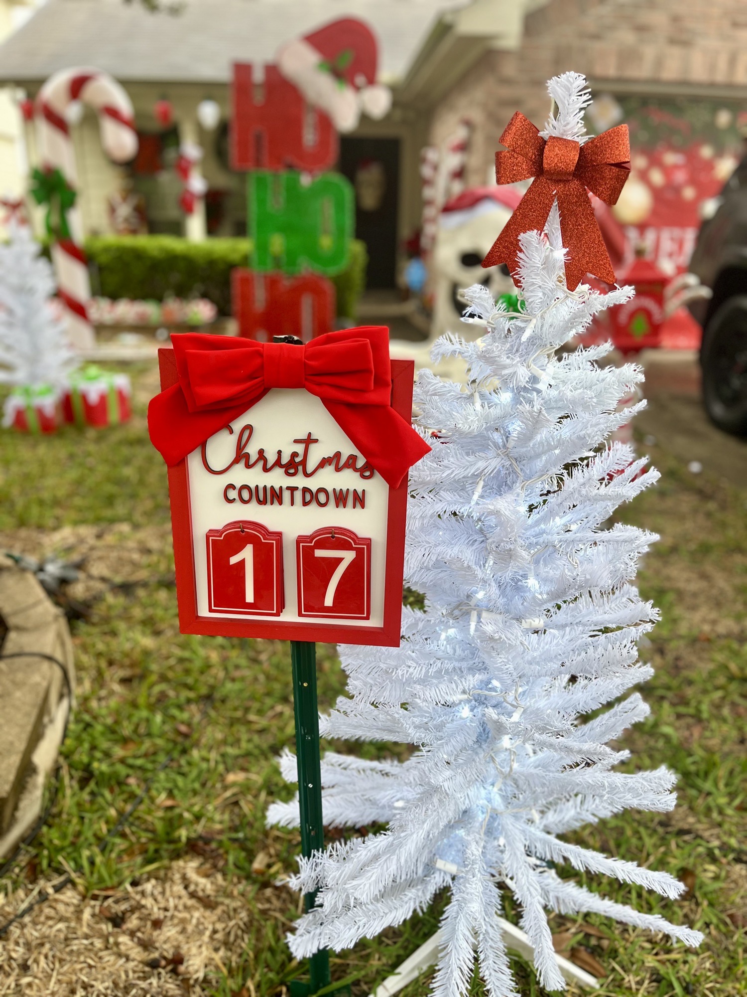 Christmas threw up in our small yard! ❤️, Christmas lights in Tomball, TX (photo 2)