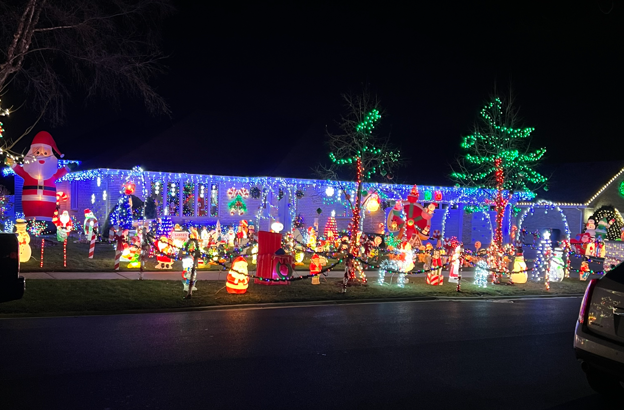 Dvoraks Christmas Winter Wonderland, Christmas lights in Orland Park, IL (photo 1)