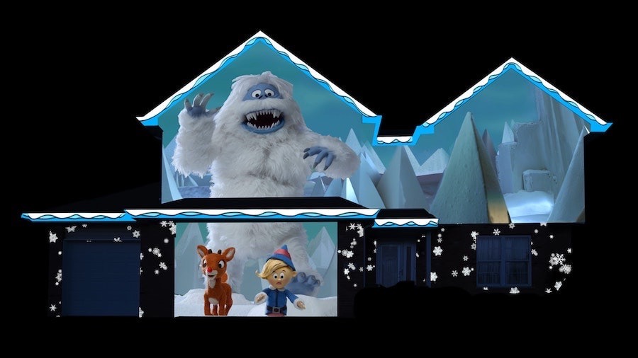 Holiday House Projections, Christmas lights in Manhattan, IL (photo 1)