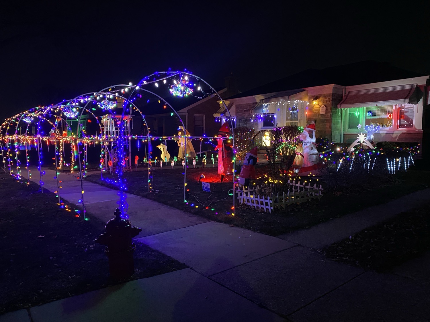 Care For A Walk?, Christmas lights in Westchester, IL (photo 1)