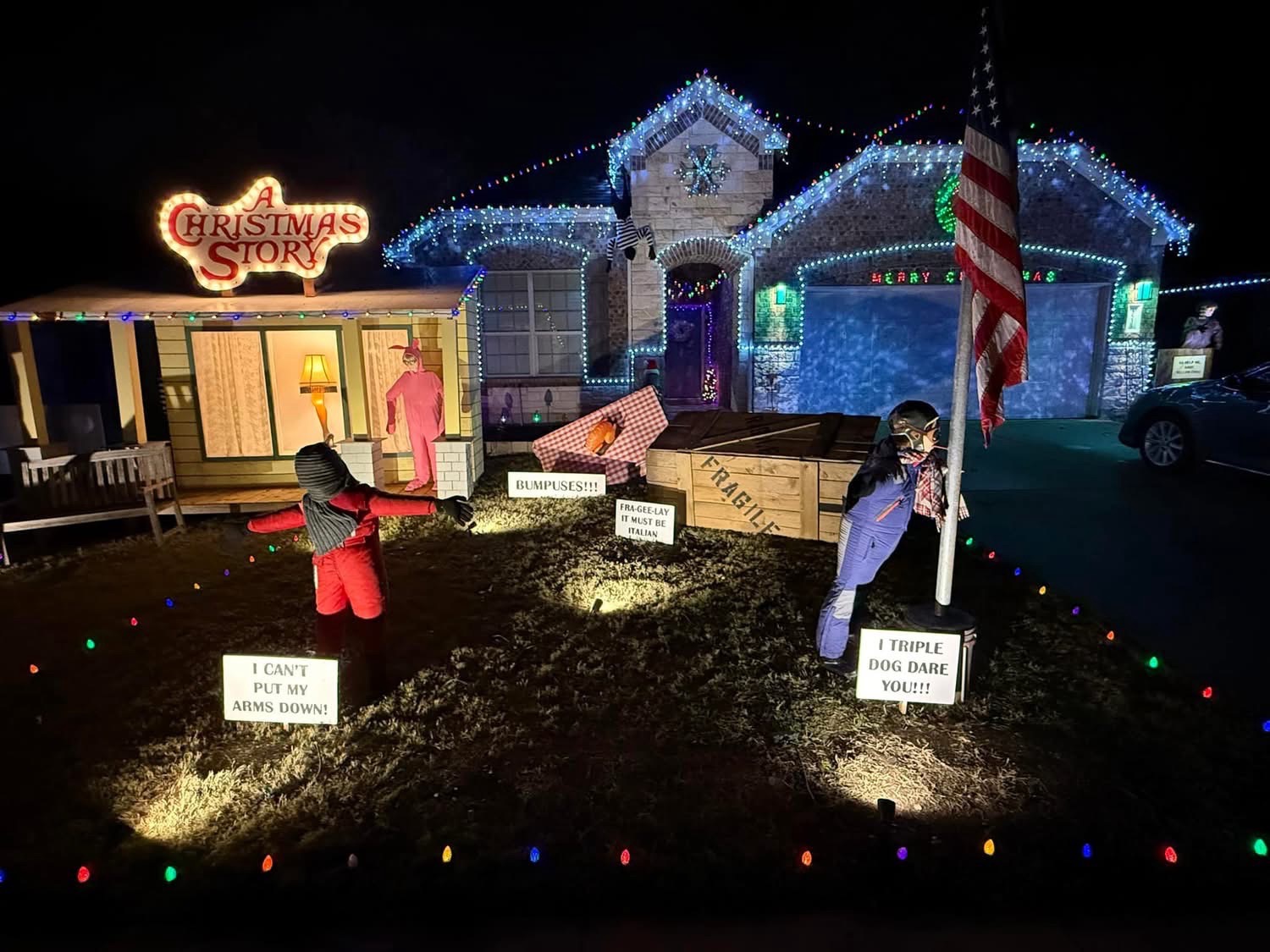 Christmas Story House, Christmas lights in Round Rock, TX (photo 2)