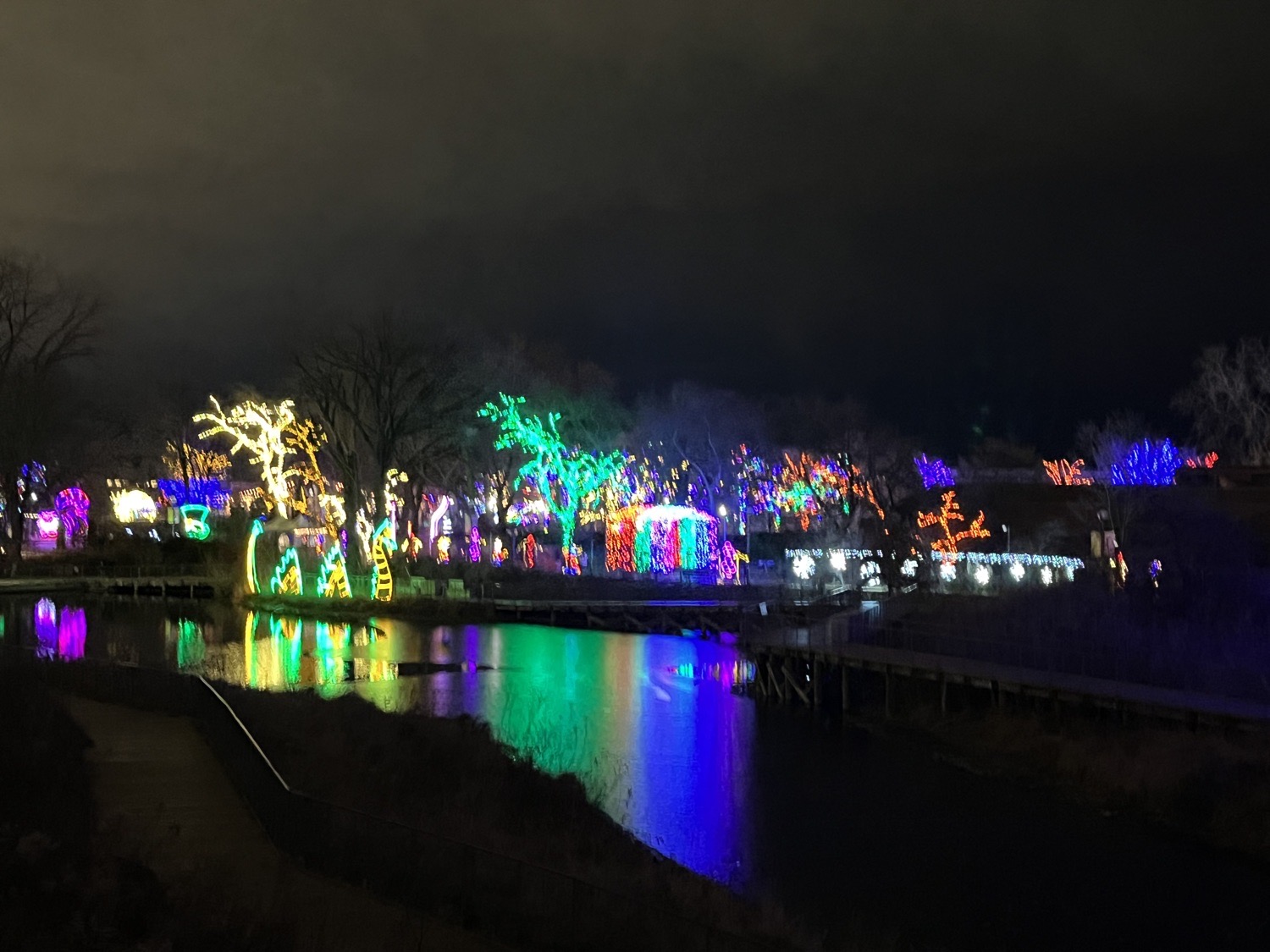 Lincoln Park Zoo Lights, Christmas lights in Chicago, IL (photo 1)