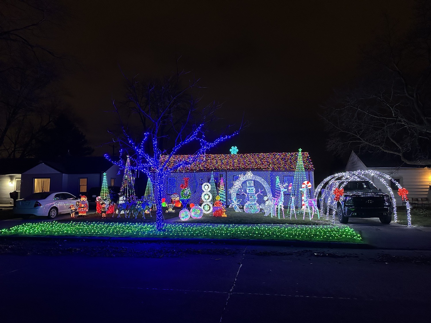 Christmas on Irene St, Christmas lights in Southgate, MI (photo 1)
