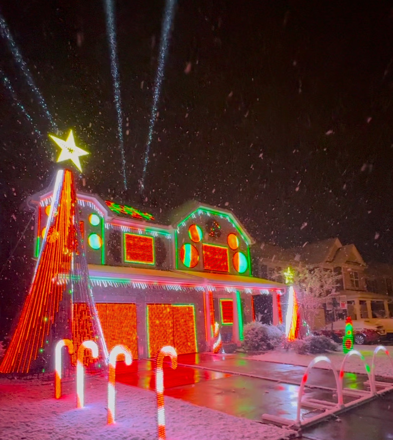 Lights At The Farms, Christmas lights in Mooresville, NC (photo 2)