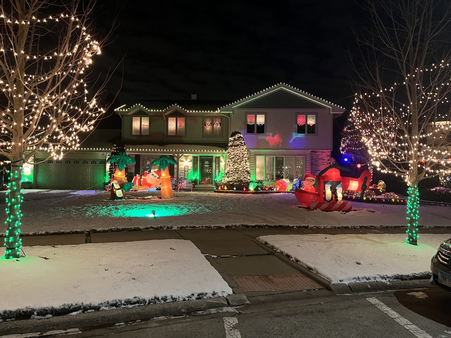 Santa’s Adventures, Christmas lights in Orland Park, IL (photo 1)