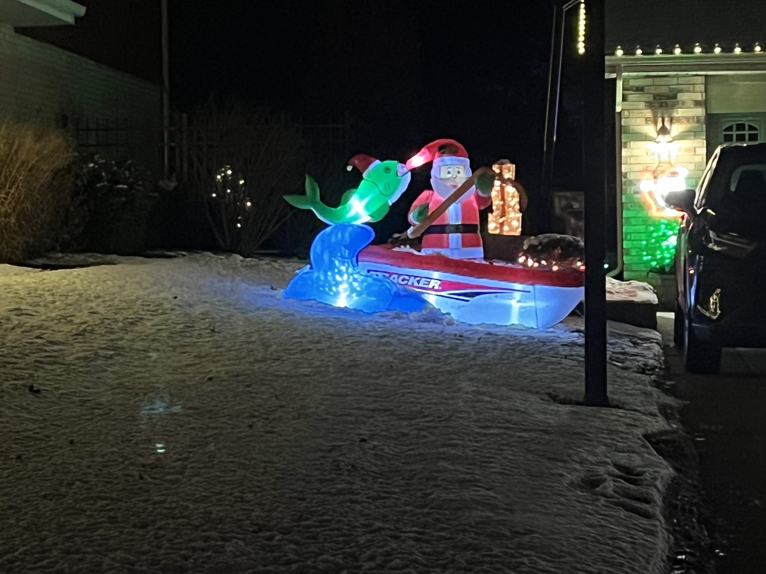 Santa’s Adventures, Christmas lights in Orland Park, IL (photo 2)