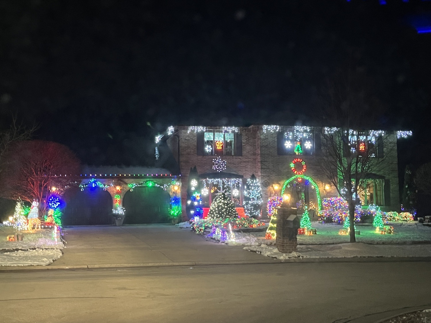 The Christmas Trees, Christmas lights in Orland Park, IL (photo 2)