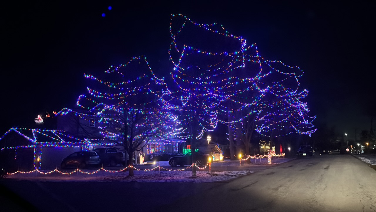 Flying Lights, Christmas lights in Palos Heights, IL (photo 1)