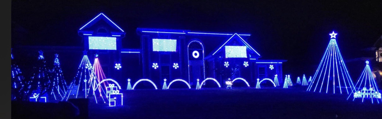Shelton’s Light Show, Christmas lights in Kingsport, TN (photo 1)