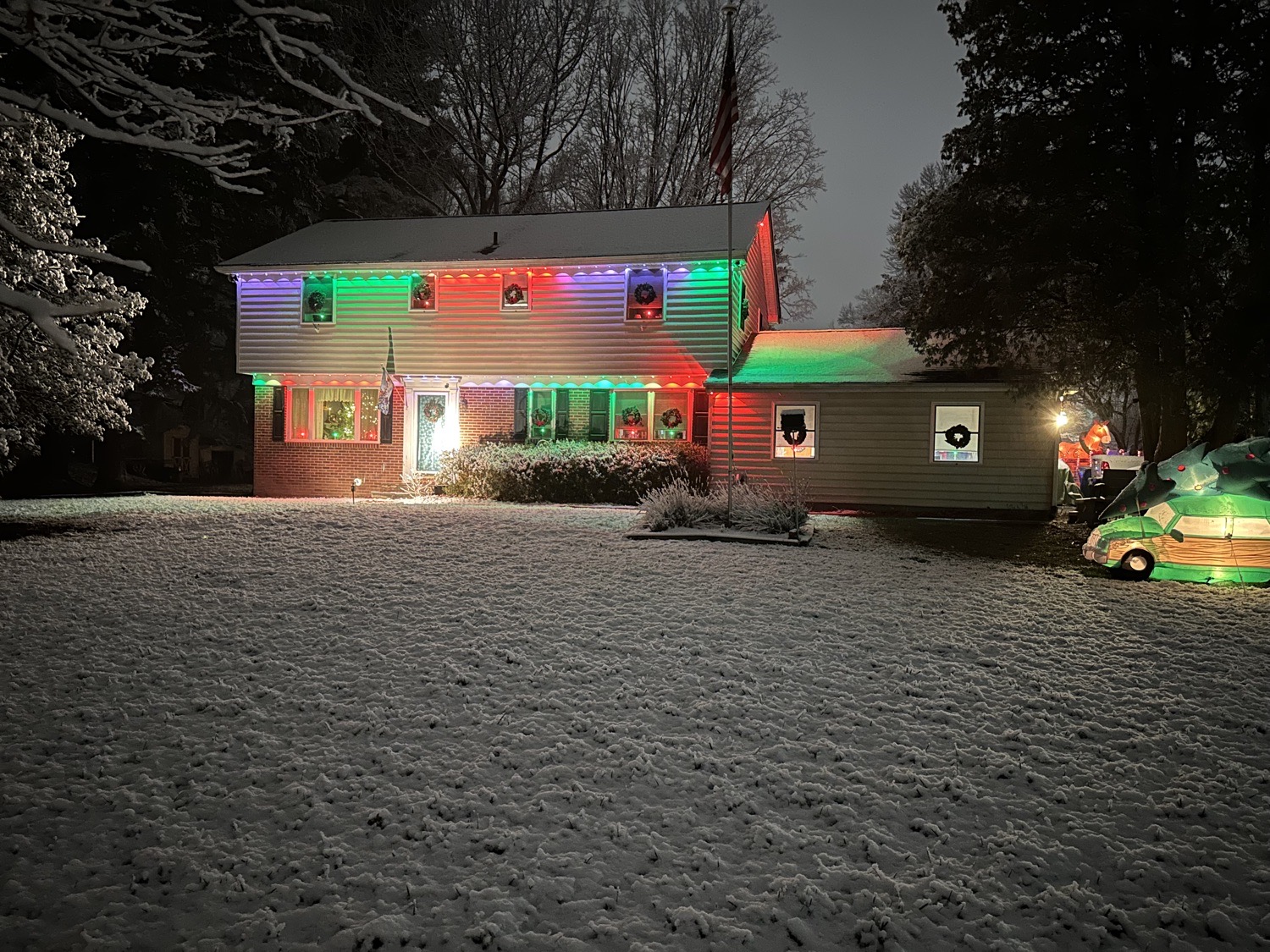 Happy Holidays!, Christmas lights in Spring House, PA (photo 1)