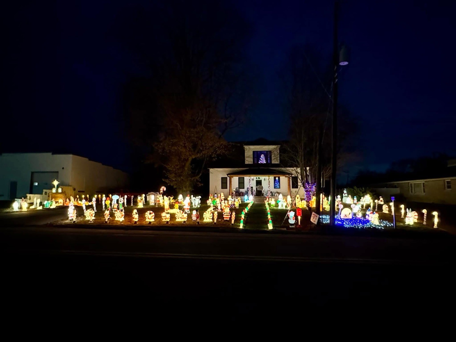 Penguins, Reindeer, and Snowmen-Oh My!, Christmas lights in Freelandville, IN (photo 1)
