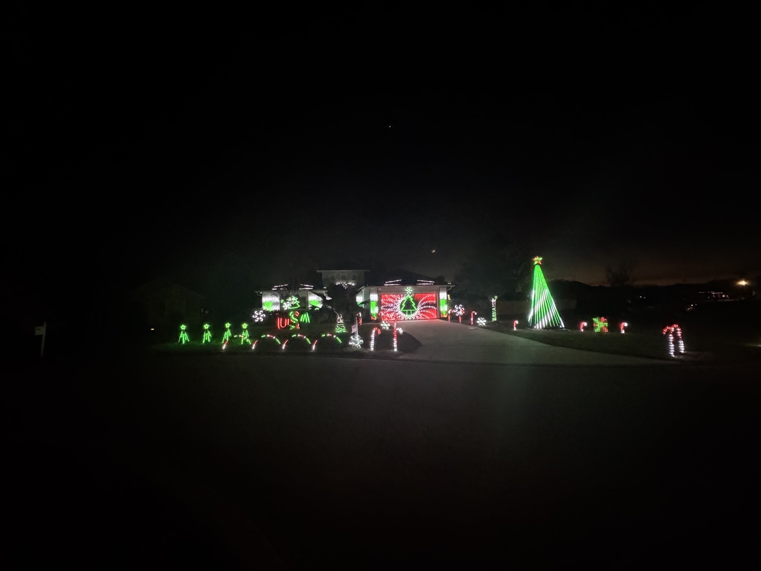 Fazztastic light show, Christmas lights in Saint Augustine, FL (photo 1)