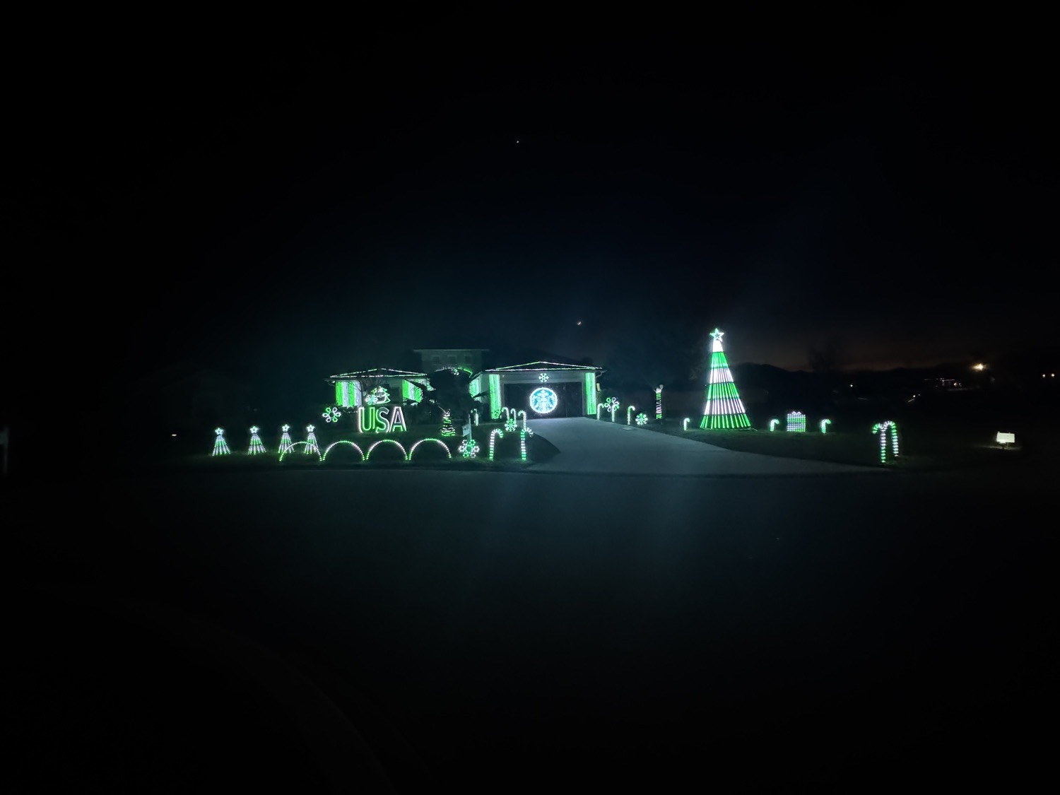 Fazztastic light show, Christmas lights in Saint Augustine, FL (photo 5)