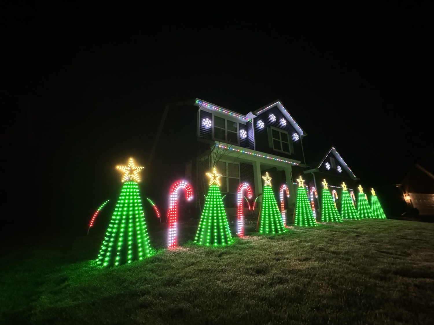 Lights on Adele, Christmas lights in Algonquin, IL (photo 1)