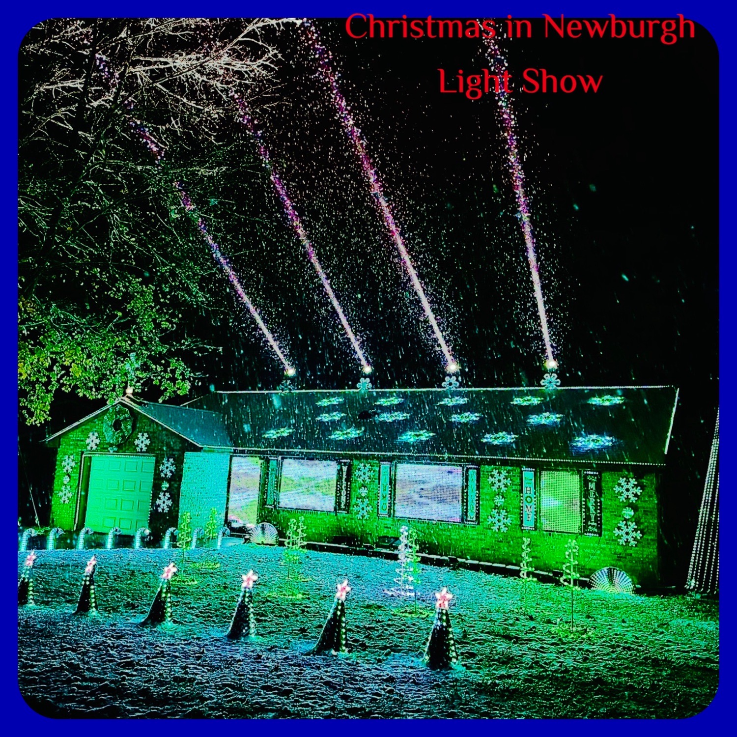 Christmas in Newburgh Light Show, Christmas lights in Newburgh, IN (photo 1)