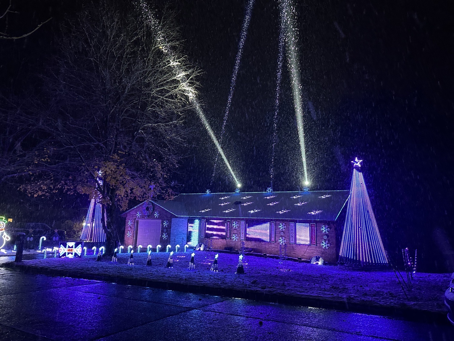 Christmas in Newburgh Light Show, Christmas lights in Newburgh, IN (photo 3)