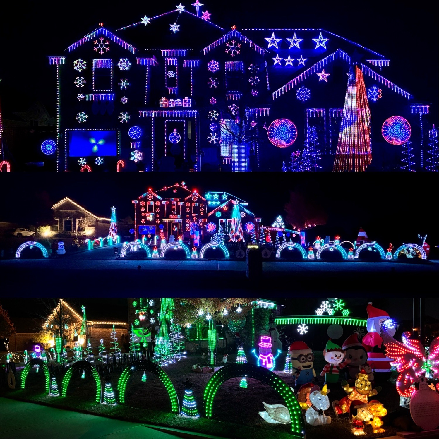 Magical Christmas Light show, Christmas lights in Rowlett, TX (photo 1)