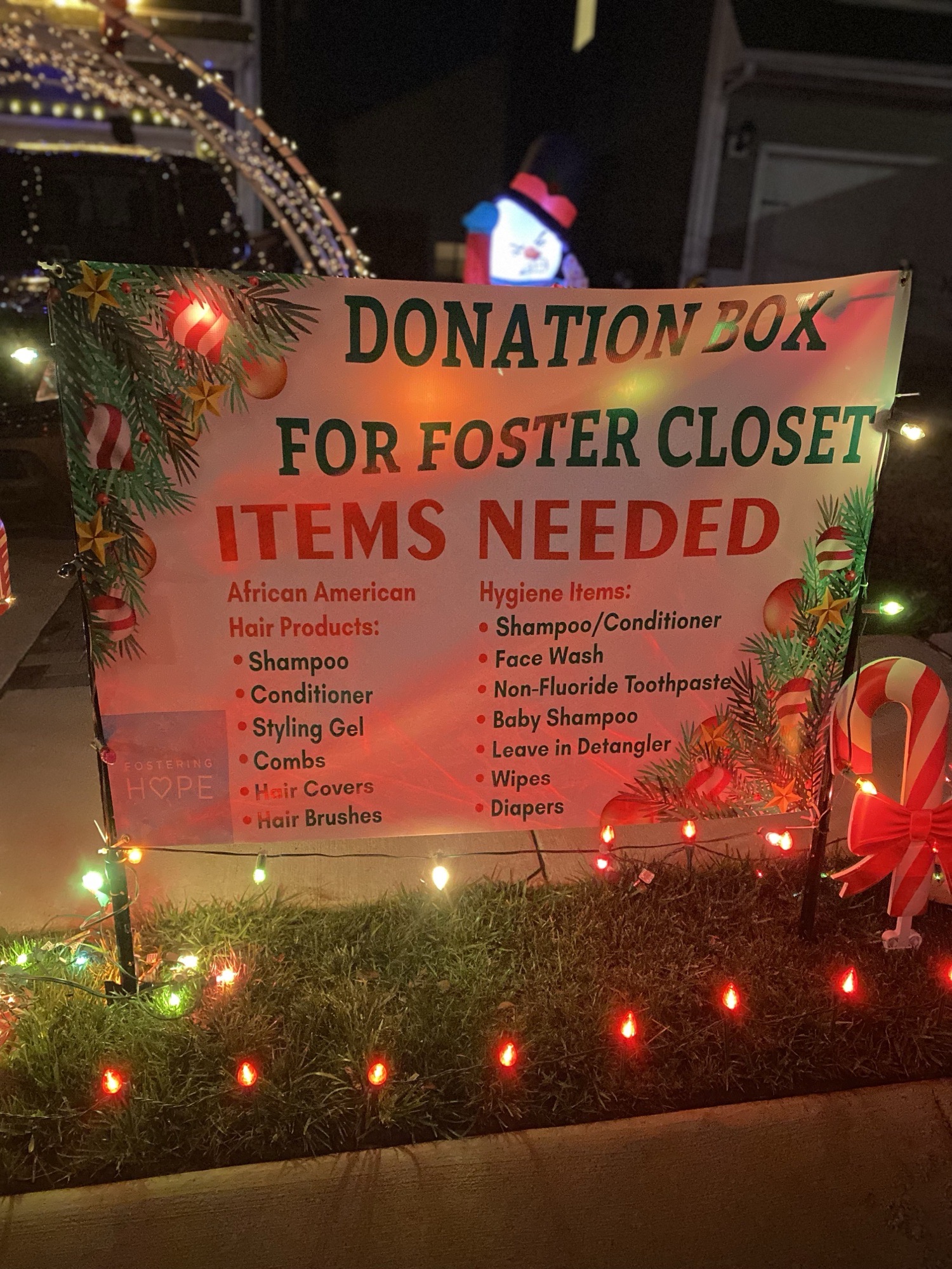 The Orange holiday Light Show: Shining For Foster Families, Christmas lights in Columbia, TN (photo 4)