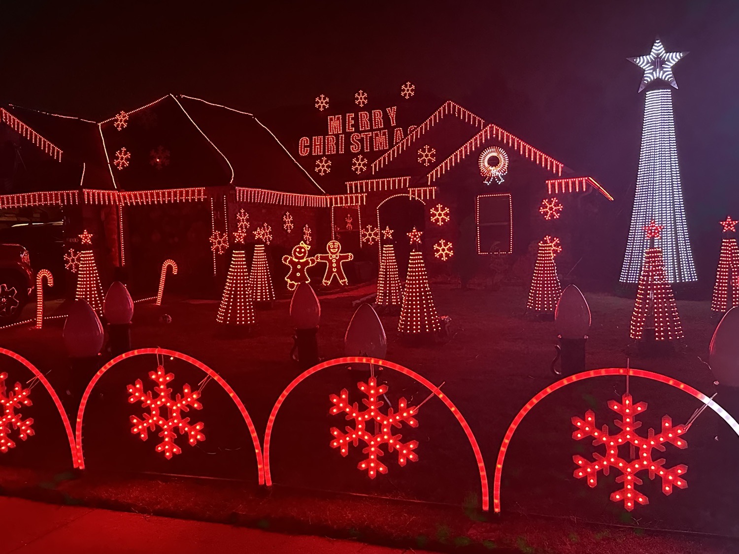 Extreme Christmas light Show, Christmas lights in Fort Smith, AR (photo 1)