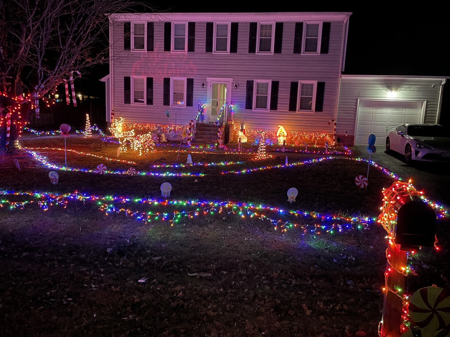 Gingerbread lane, Christmas lights in North Prince George, VA (photo 1)