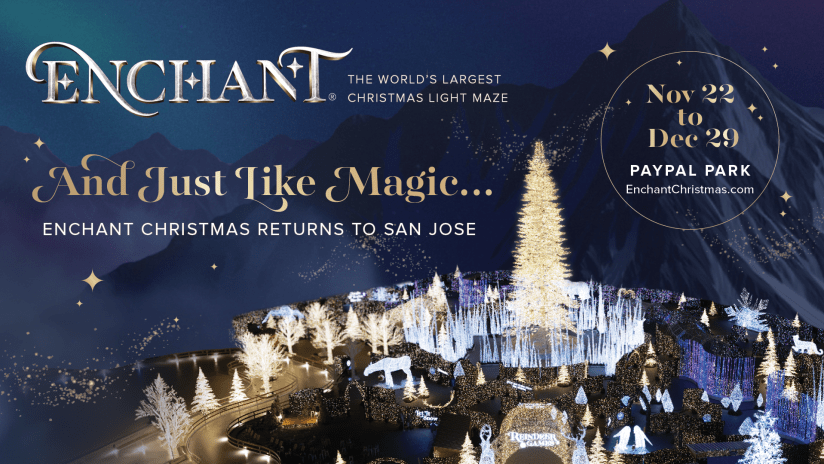 Enchant, Christmas lights in San Jose, CA (photo 1)