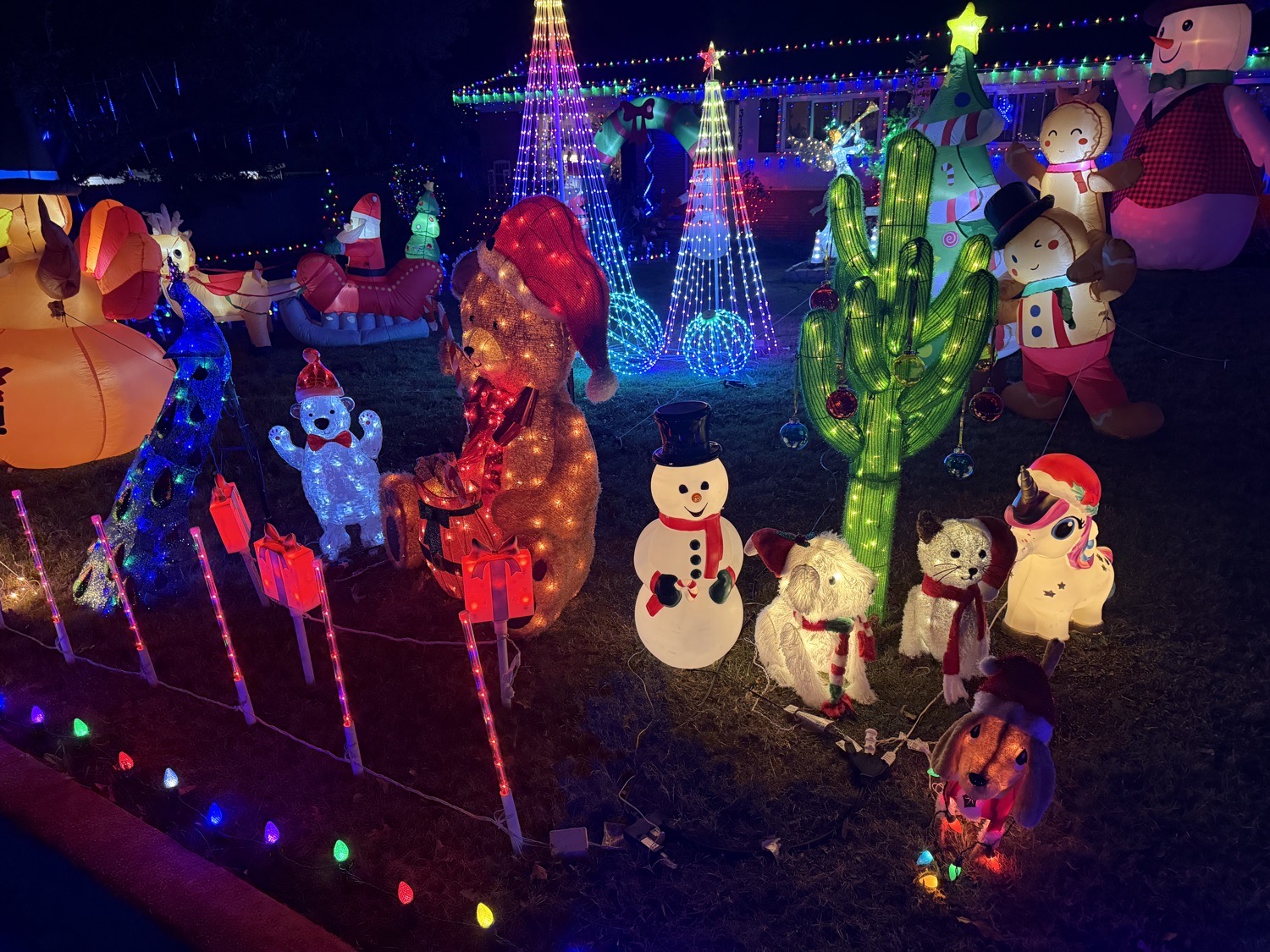Christmas Light Show, Christmas lights in Haltom City, TX (photo 3)