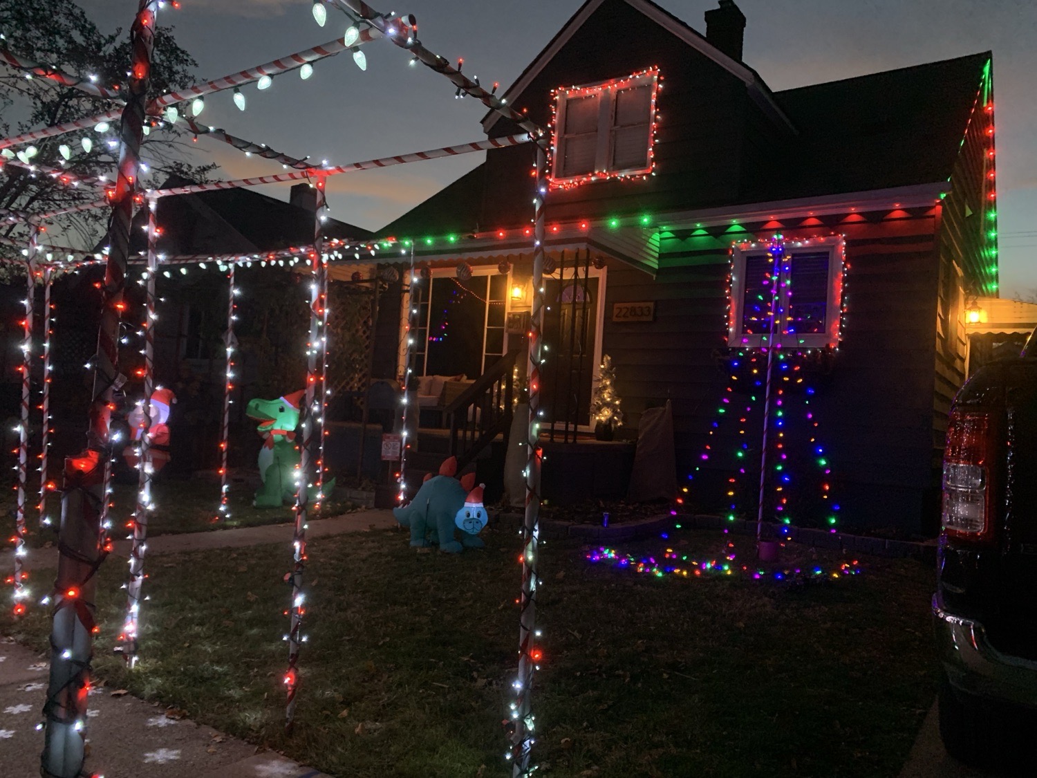 Candy Cane Lane, Christmas lights in Eastpointe, MI (photo 2)