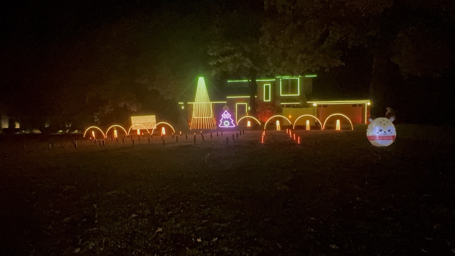 The Lights On Pioneer, Christmas lights in Sapulpa, OK (photo 3)