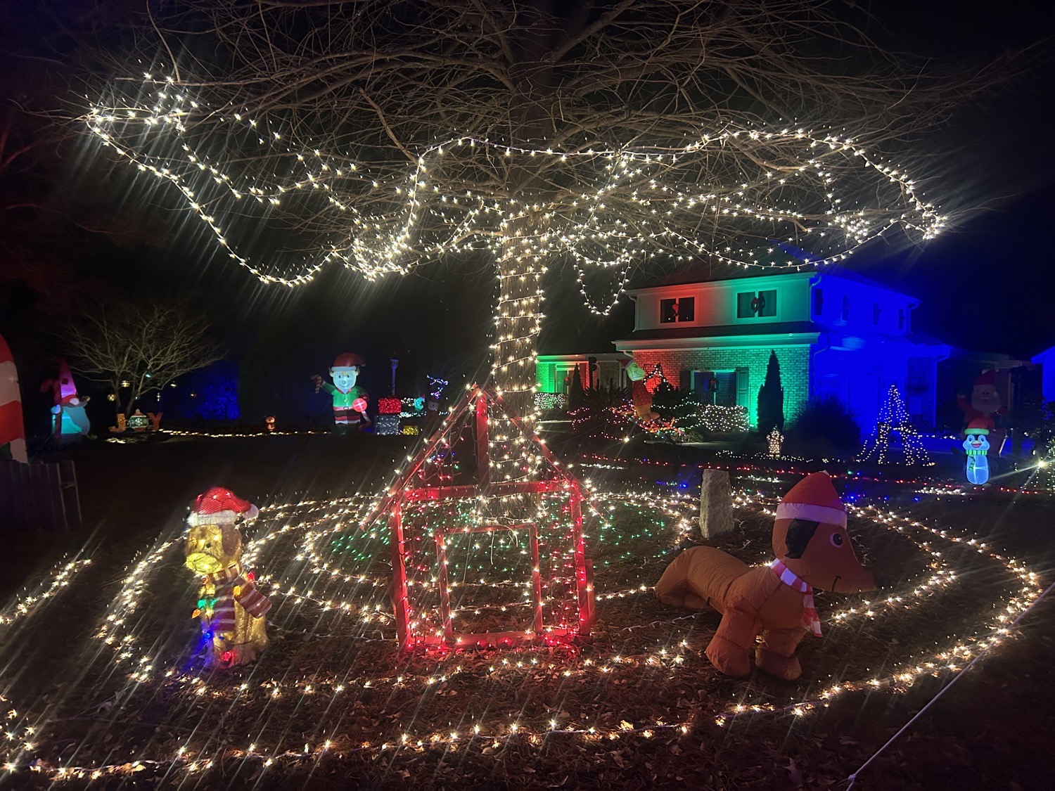 Very Merry Christmas Holiday Display, Christmas lights in Hampstead, NC (photo 3)