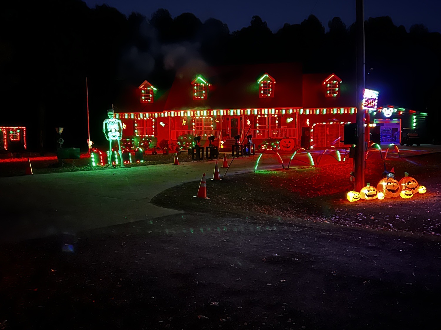 Mickey Family Lights, Christmas lights in Elizabeth City, NC (photo 1)