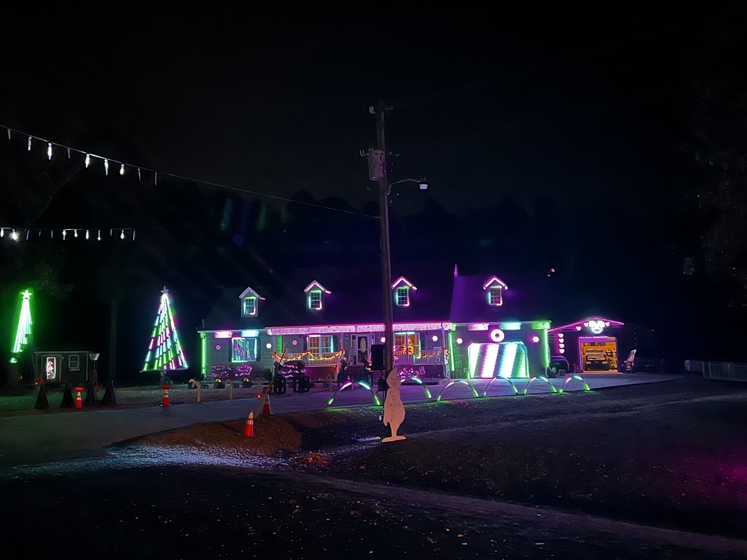 Mickey Family Lights, Christmas lights in Elizabeth City, NC (photo 2)