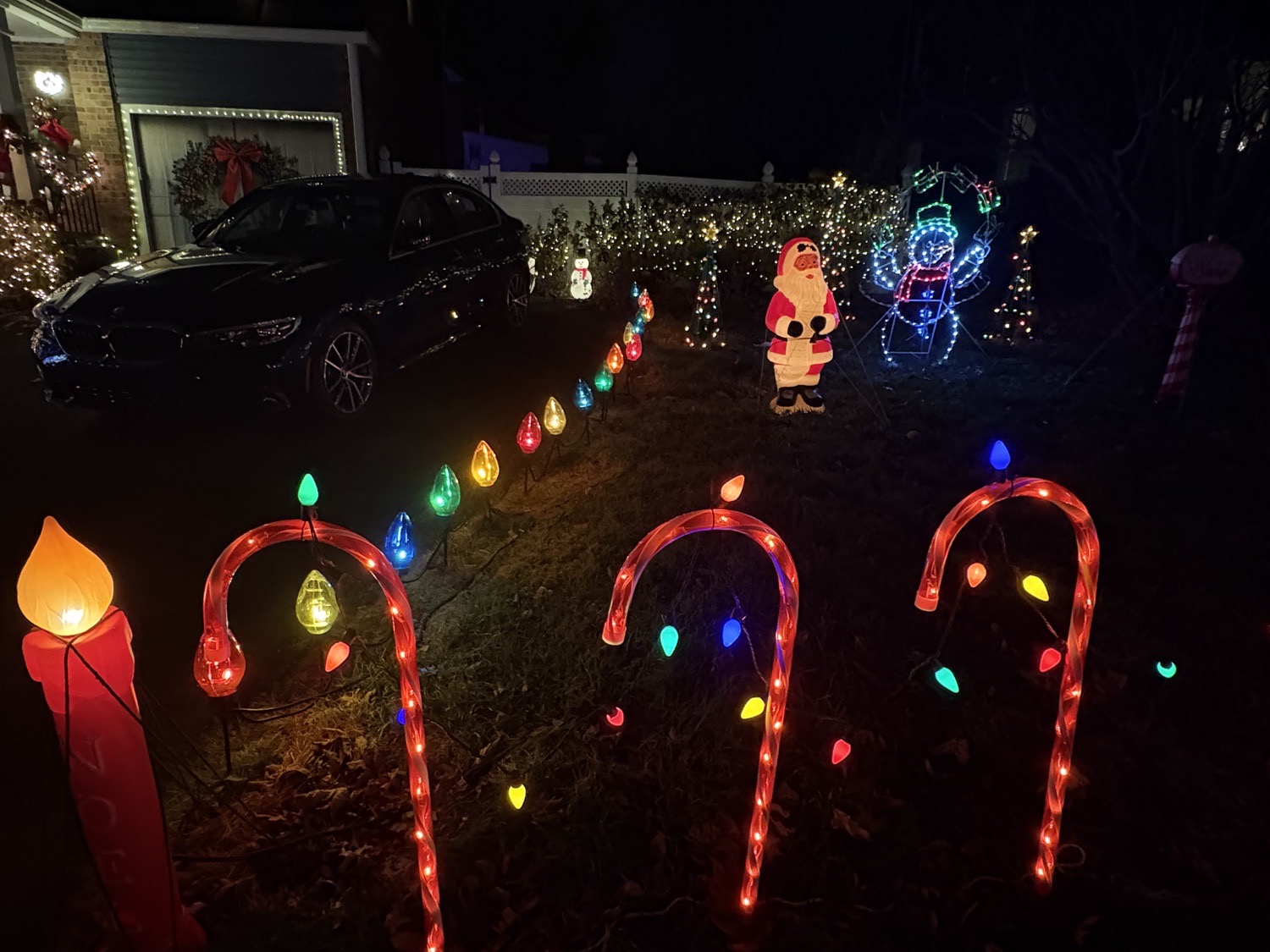 Candy Cane Lane, Christmas lights in Havertown, PA (photo 2)