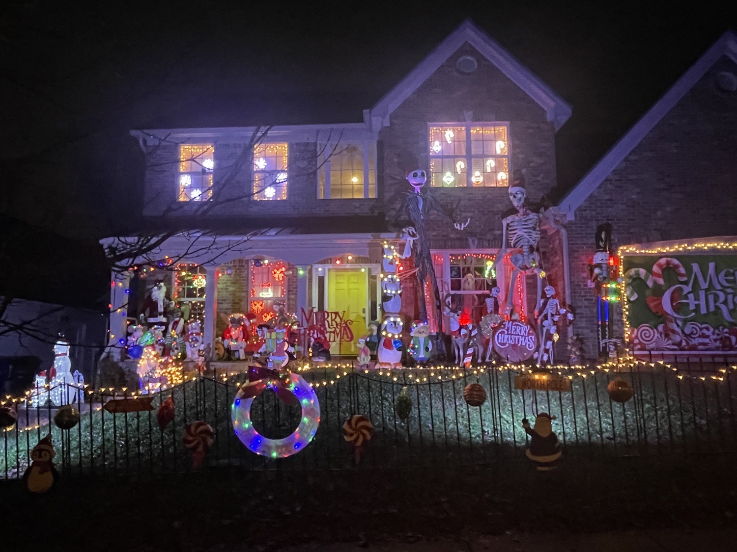 Neff’s Spooky Christmas, Christmas lights in Lexington, KY (photo 1)